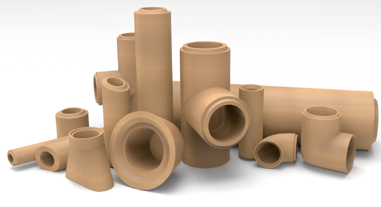 Central Casting Pipe